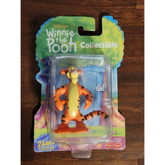 Vintage Disney Winnie The Pooh Tigger Collectible Figure 2000 Fisher Price Y2K - Picture 1 of 3